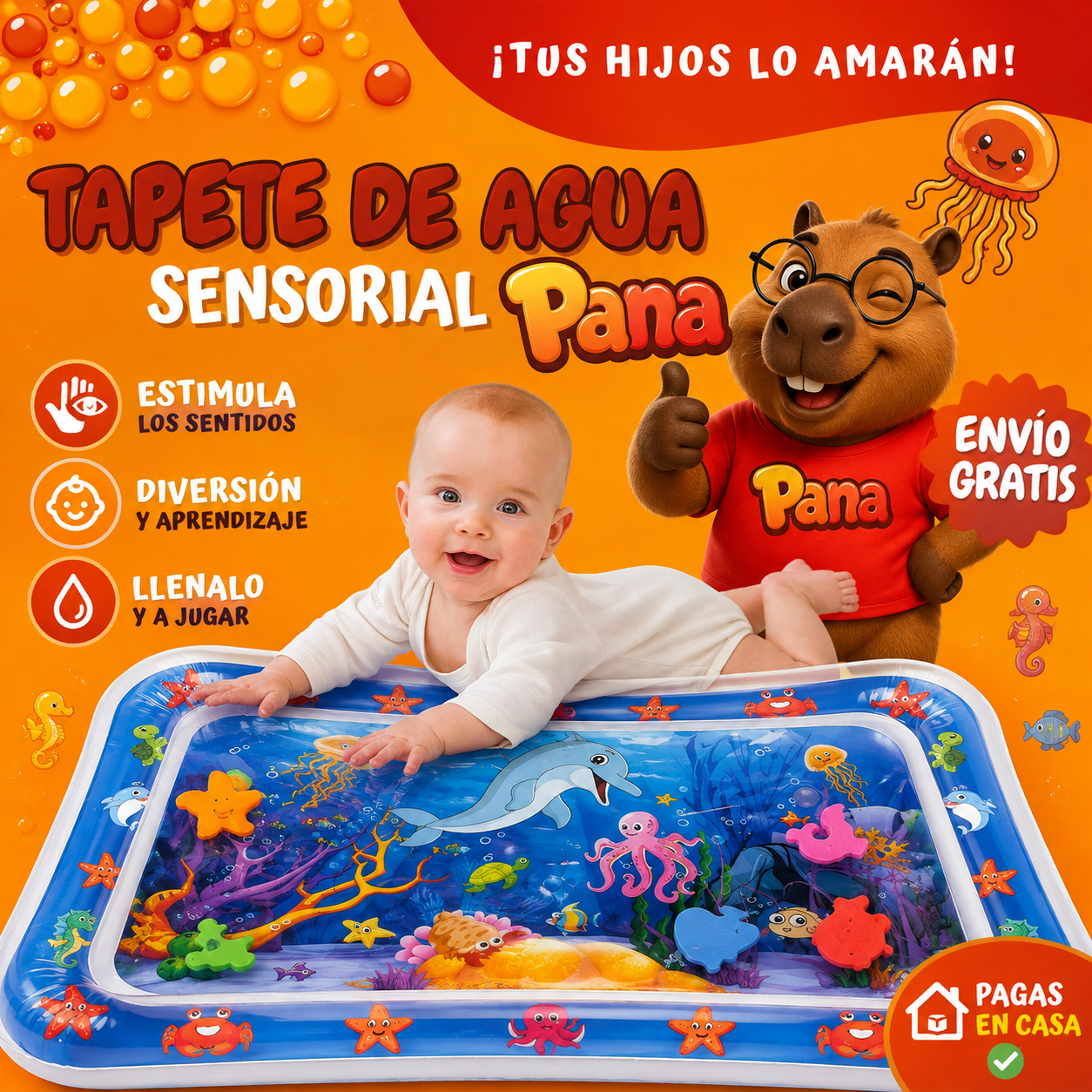TAPETE DE AGUA SENSORIAL💦